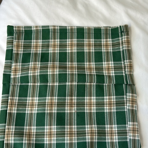 Green Checkered Work Pants - Picture 4 of 4